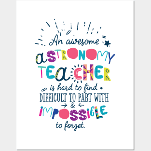 An Awesome Astronomy Teacher Gift Idea - Impossible to forget Posters and Art